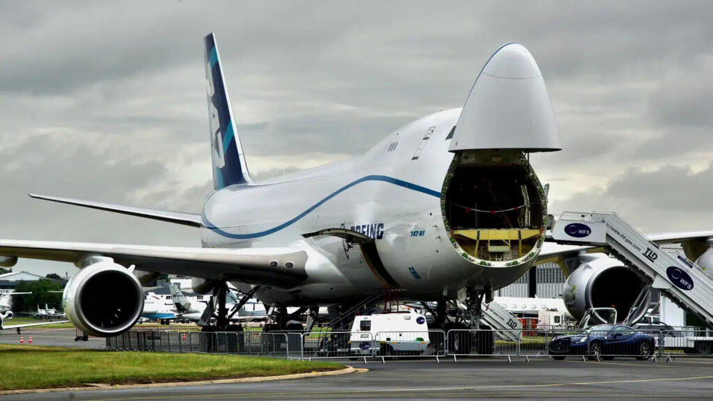 "Boeing-747-8F cargo aircraft"