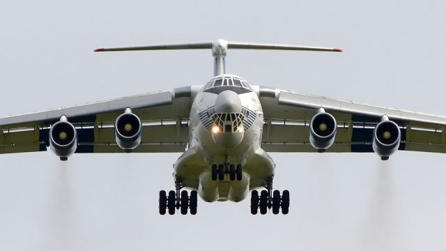 "Ilyushin Il-76 cargo aircraft"