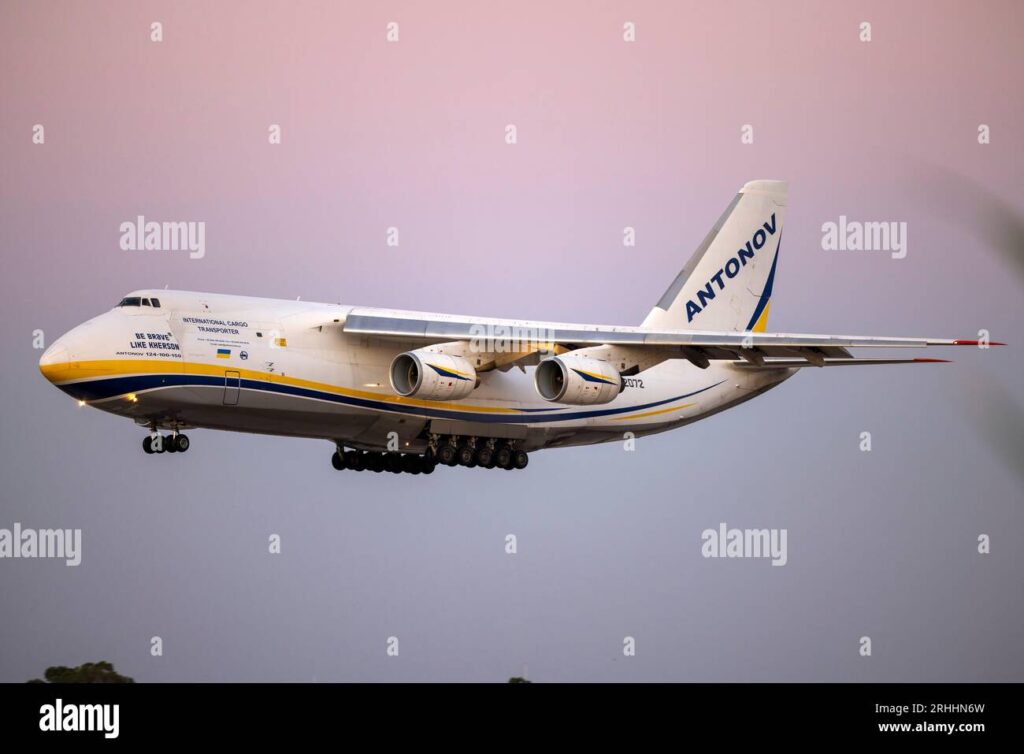 "Antonov An-124 Ruslan cargo aircraft"