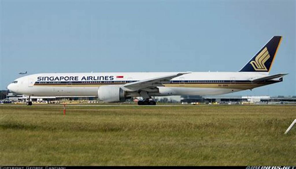 "Singapore airline aircraft"